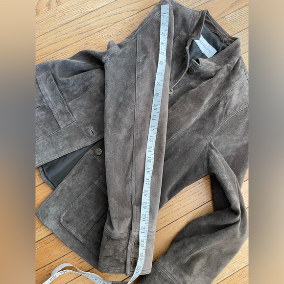 Liz Claiborne Vintage Suede coat/ blazer size M oversized small - Picture 11 of 11